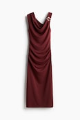 Robe À Effet Drapé